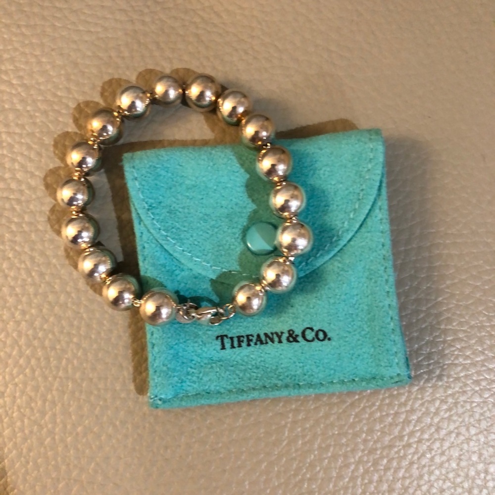 Silver Tiffany & Co Bead Bracelet
